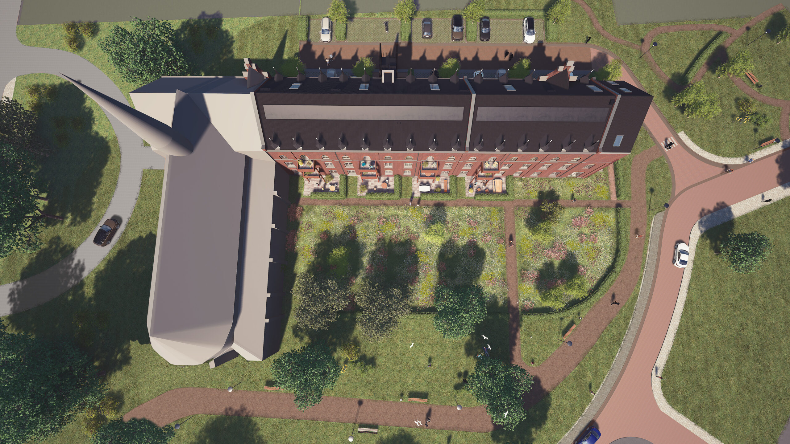 Het terrein en de VvE